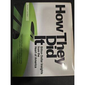 How They Did It: Billion Dollar Insights - Hardcover, by Robert Jordan - new